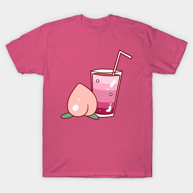 Peach Drink T-Shirt by saradaboru